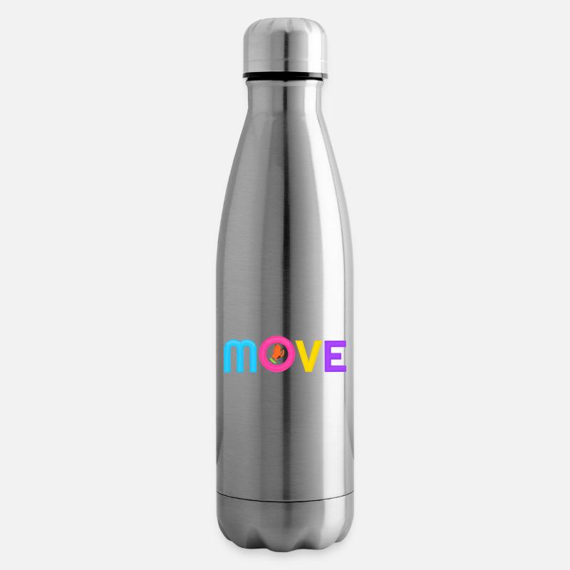 BOUGER - Bouteille isotherme - argent clair
