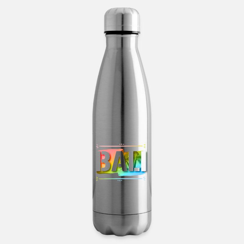 Bali - Bouteille isotherme - argent clair