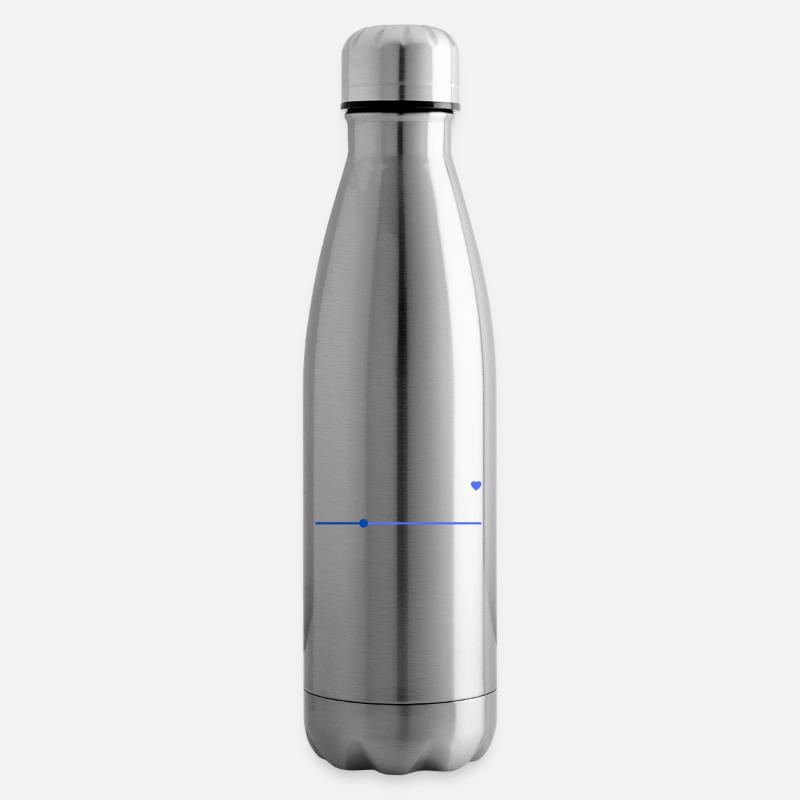 Transe - Bouteille isotherme - argent clair