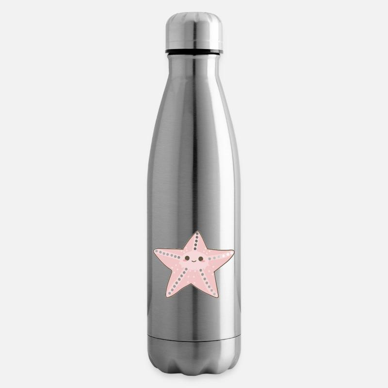 Seestern - Isolierflasche - Lightsilver