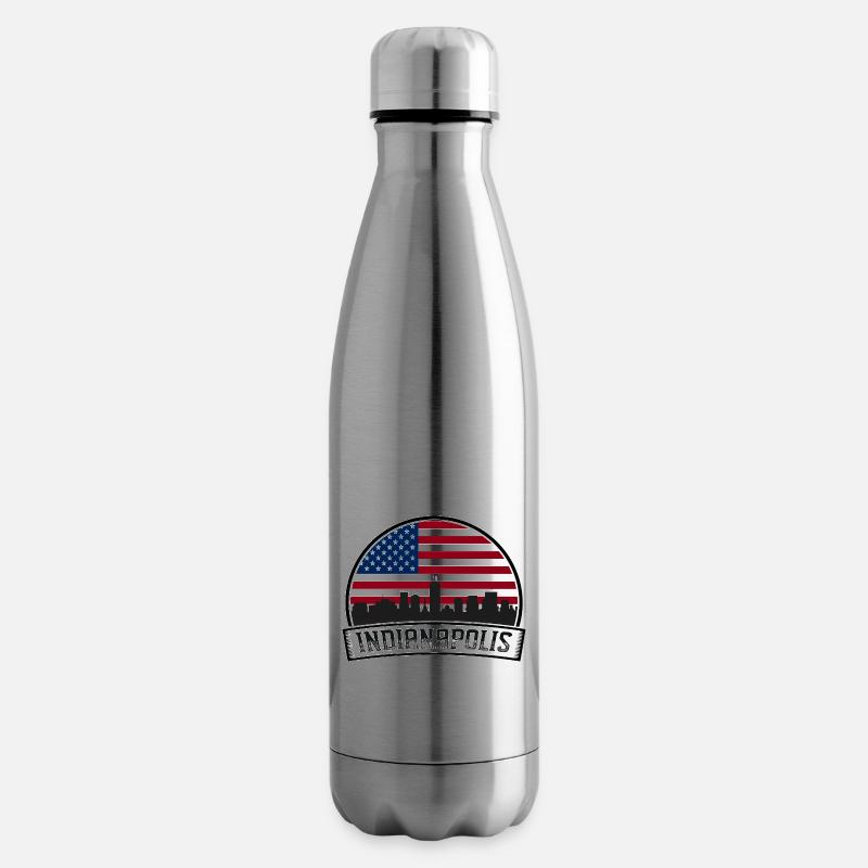 Indianapolis - Isolierflasche - Lightsilver