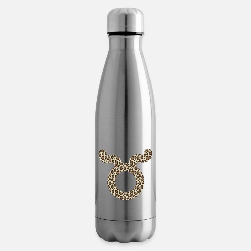 Sternzeichen Stier - Isolierflasche - Lightsilver