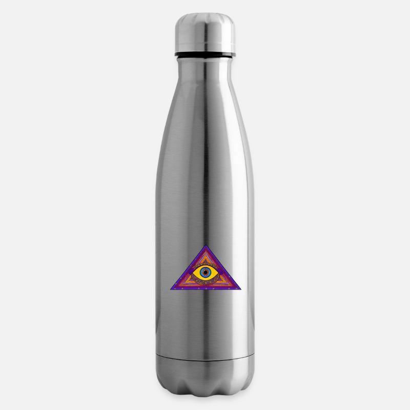 Drittes Auge - Isolierflasche - Lightsilver