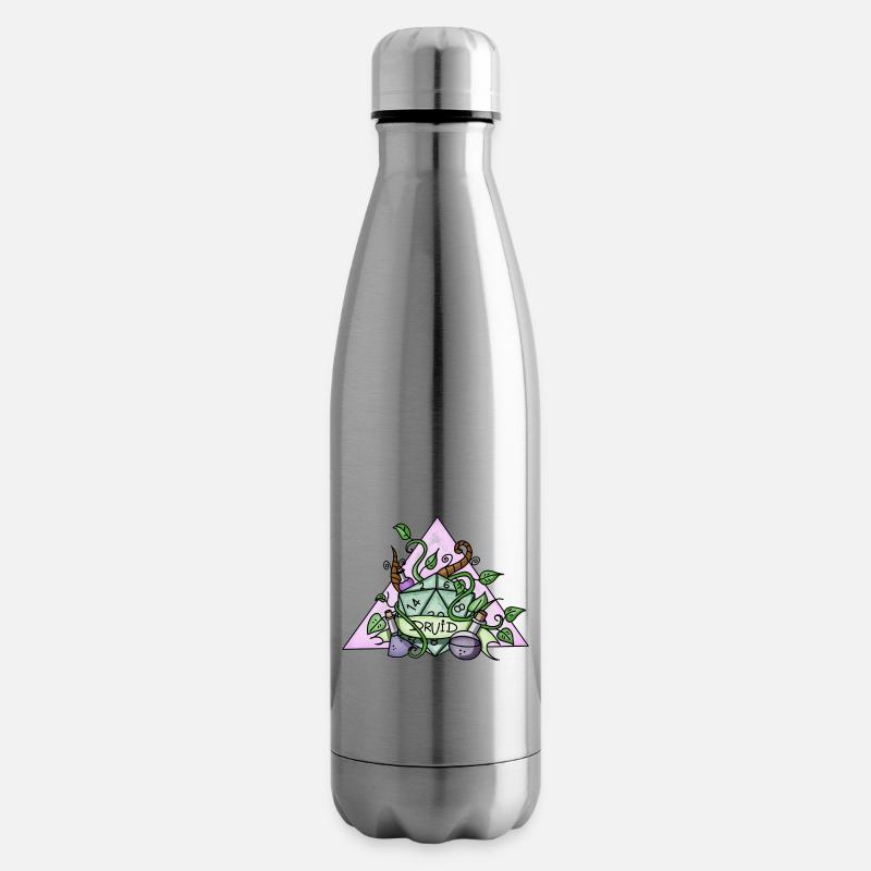 Druid | RPG | Magisch | Nerdy Stuff | Handmade | - Isolierflasche - Lightsilver
