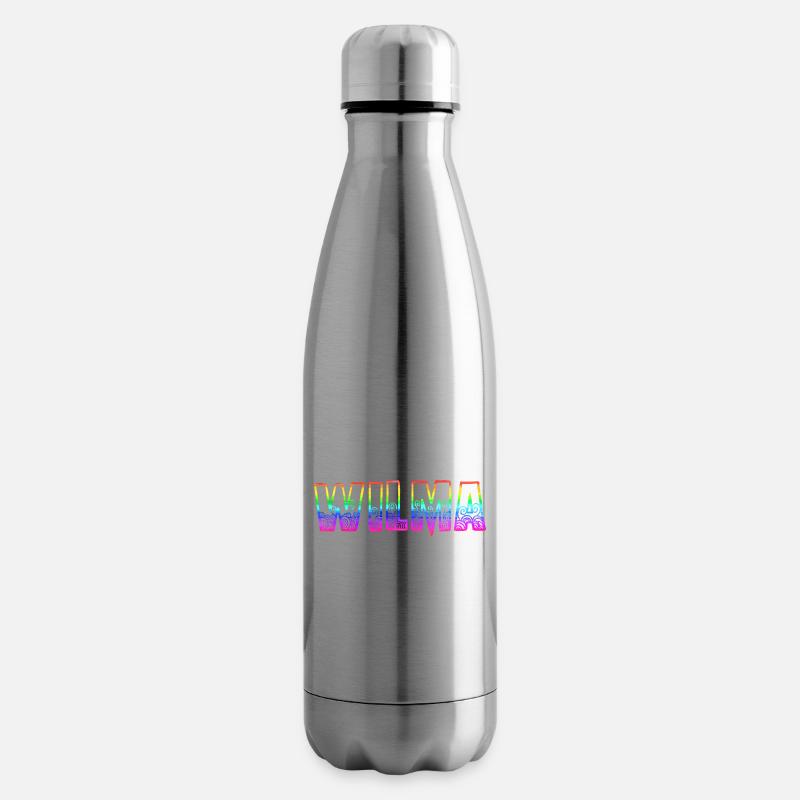 wilma rs regenbogen - Isolierflasche - Lightsilver