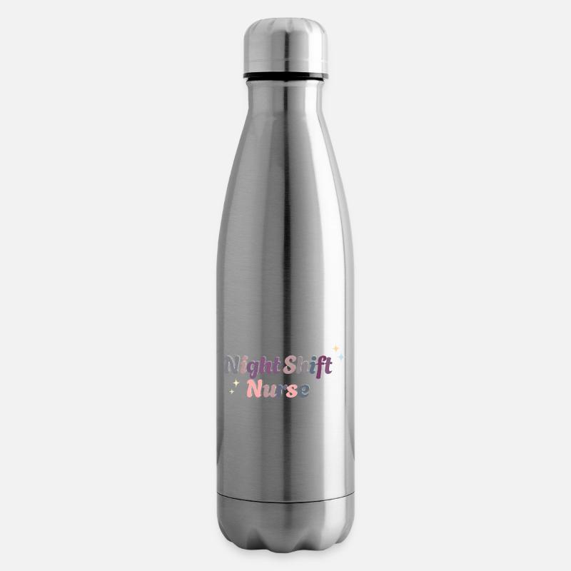 Nachtschicht-Krankenschwester/Krankenbruder - Isolierflasche - Lightsilver