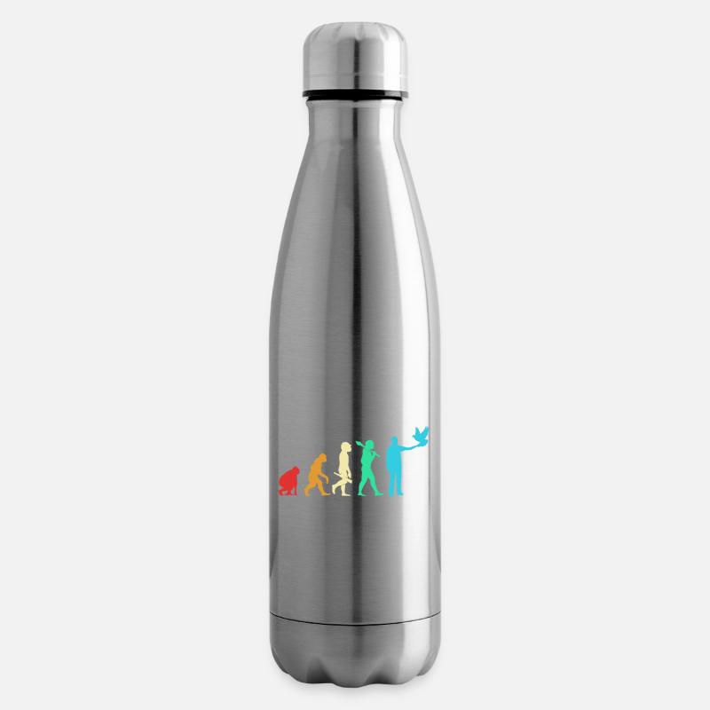 Tauben Taube - Isolierflasche - Lightsilver
