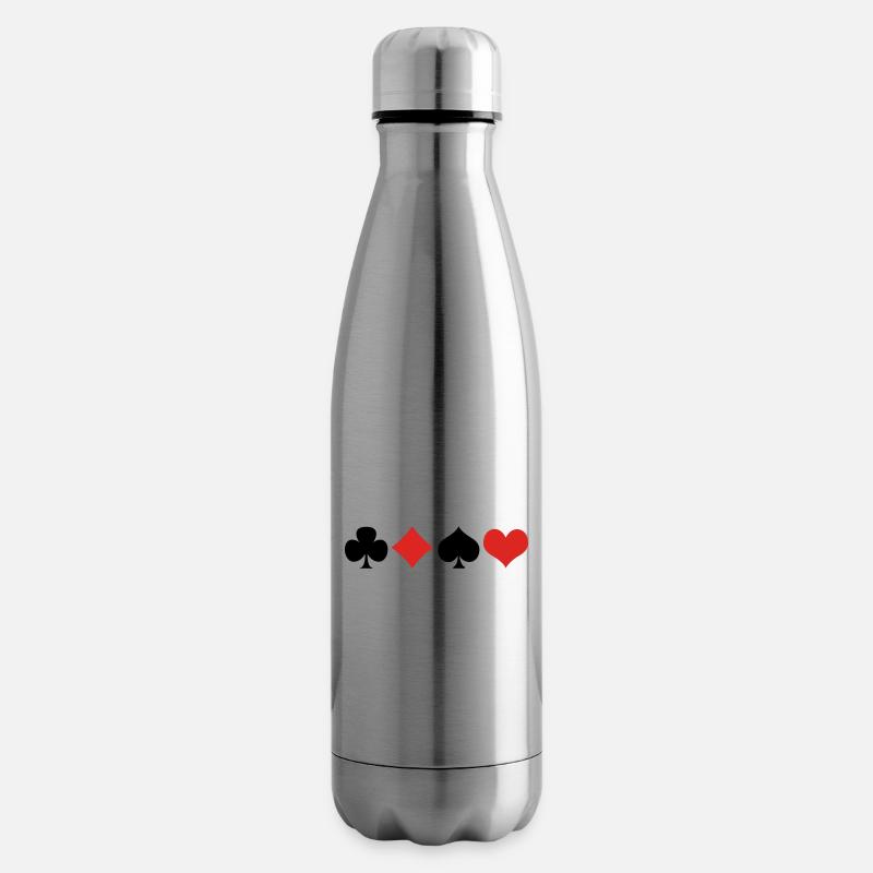 Karten 2 - Isolierflasche - Lightsilver