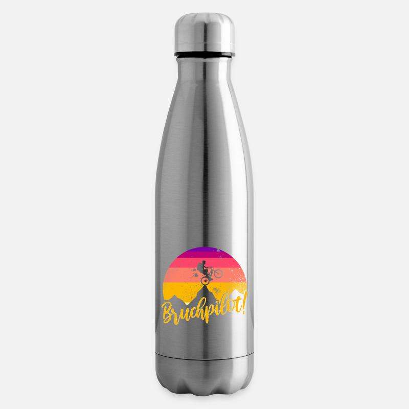 Bruchpilot - Isolierflasche - Lightsilver