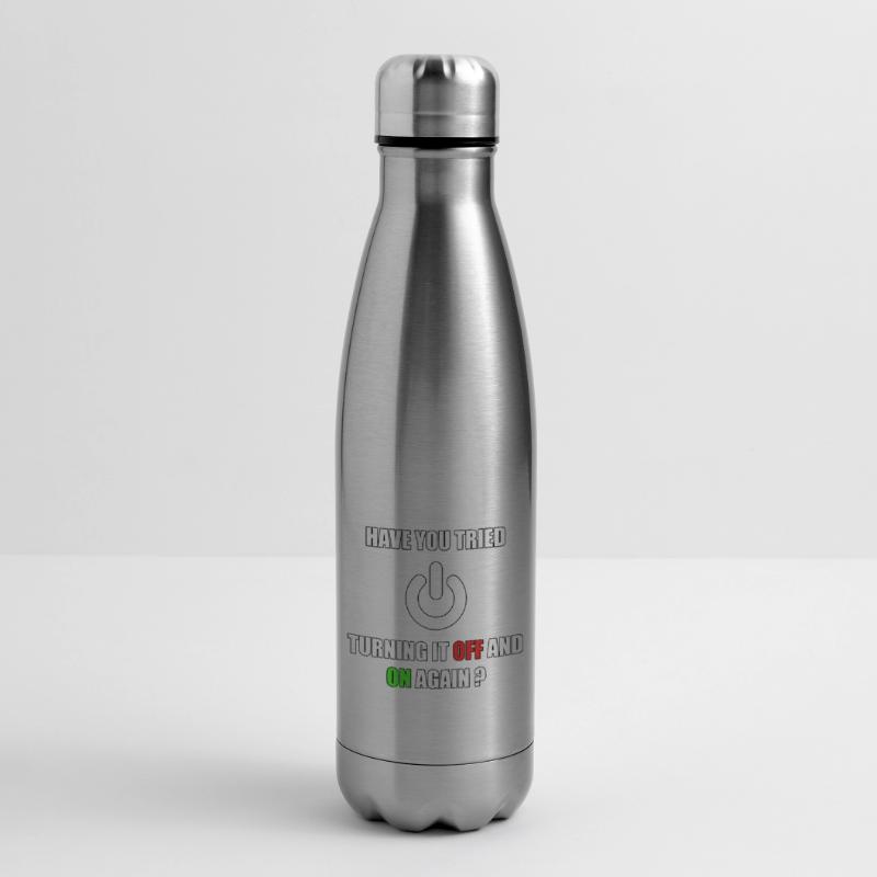 Computer Nerd Computer Scientist IT Programmer Insulated Water Bottle