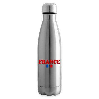 France - Bouteille isotherme - argent clair - Droite