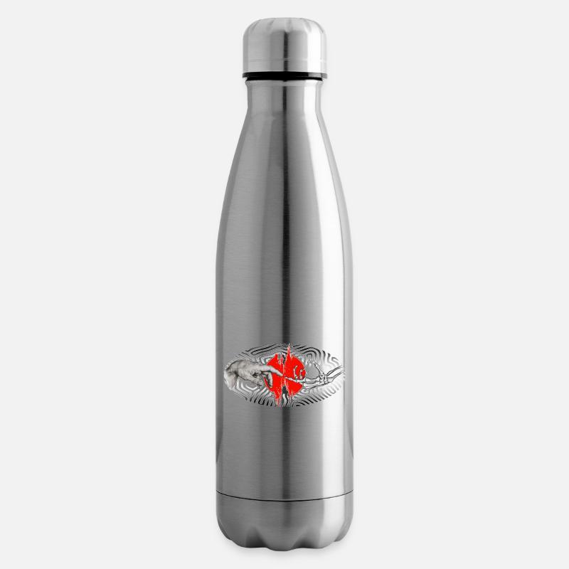 Life and death - Isolierflasche - Lightsilver