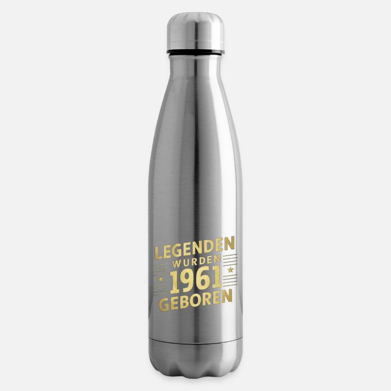 Legenden Wurden 1961 Geboren - Isolierflasche - Lightsilver