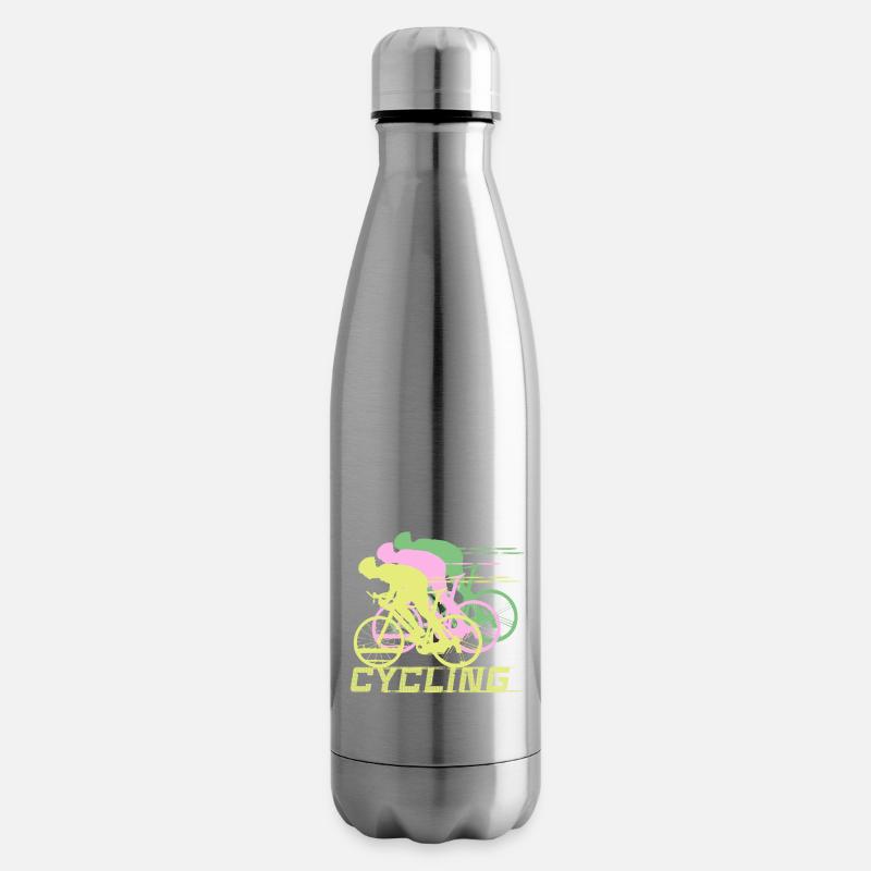 Cycling - Isolierflasche - Lightsilver