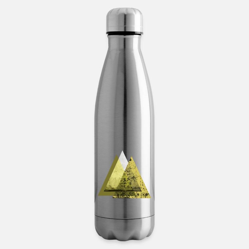 Berge und Klettern - Isolierflasche - Lightsilver