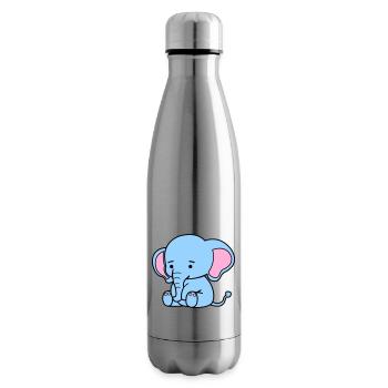 cute elephant - Isolierflasche - Lightsilver - Rechts