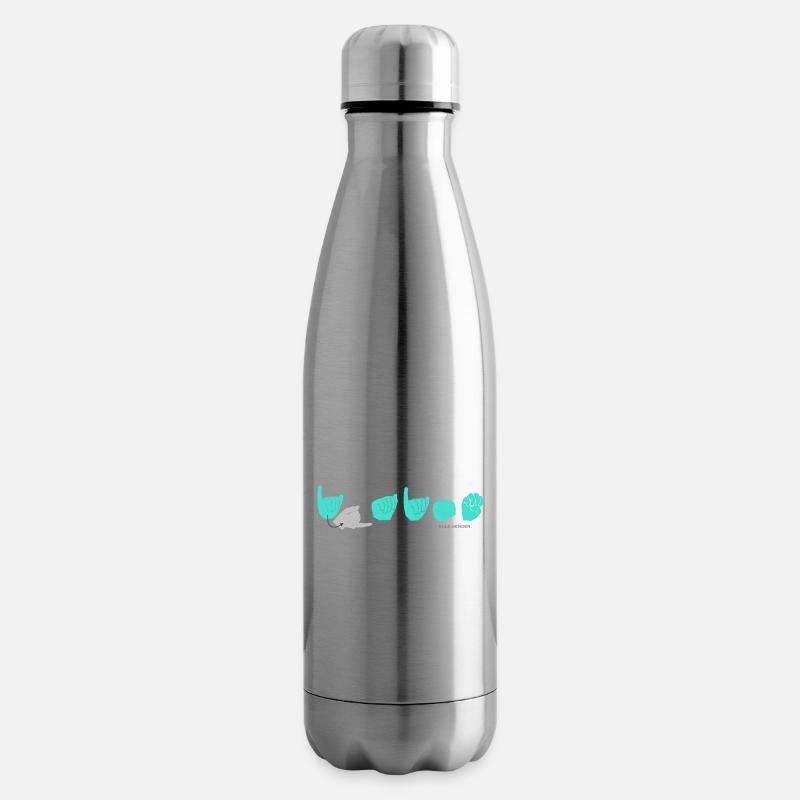 JAIME türkis - Isolierflasche - Lightsilver