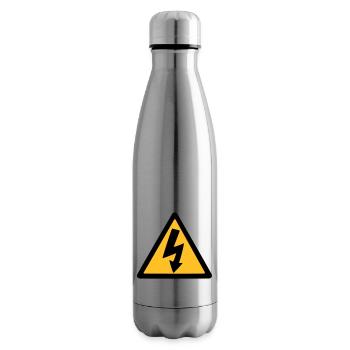 lightning thunder - Insulated Water Bottle - silver - Right