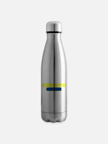 Europa - Isolierflasche - Lightsilver