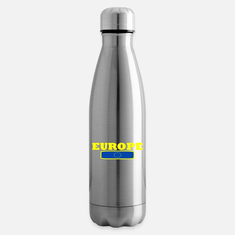 Europa - Isolierflasche - Lightsilver