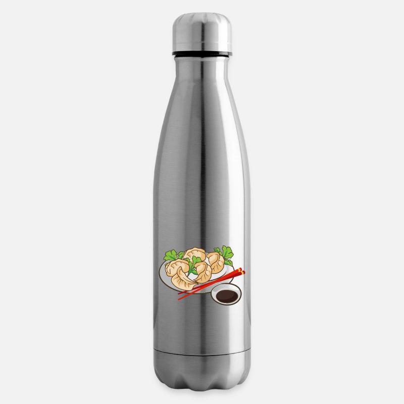 Dumplings Teller - Isolierflasche - Lightsilver