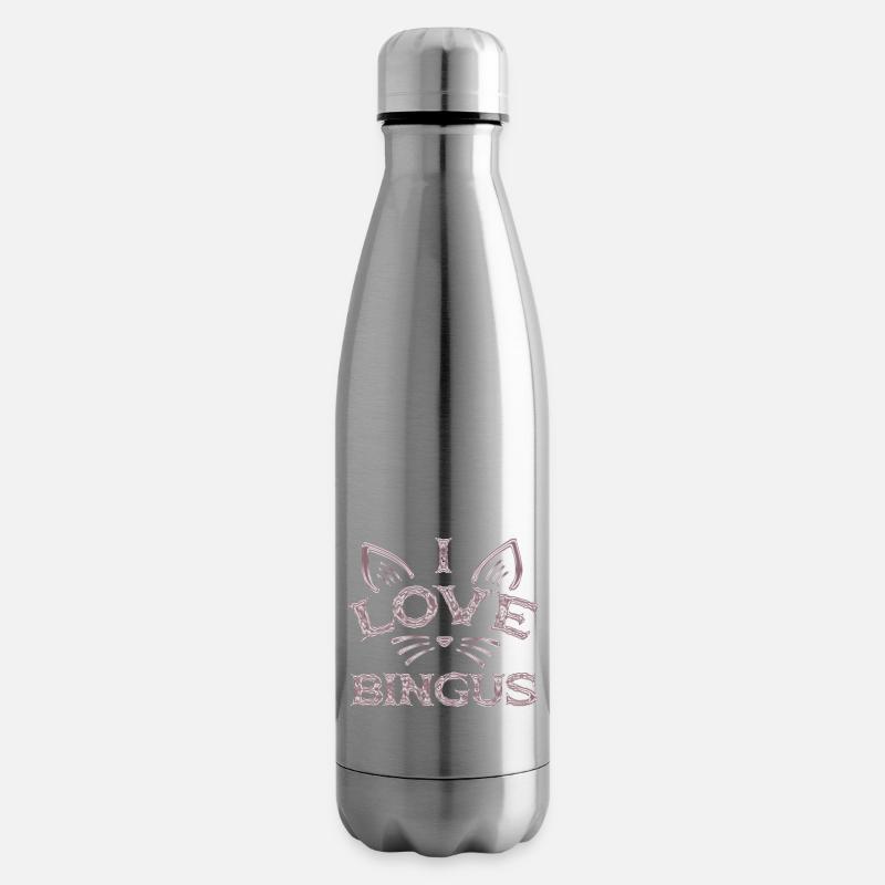 Bingus Cat - Isolierflasche - Lightsilver