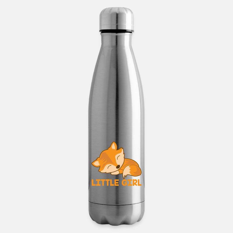 FUCHS MÄDCHEN by The Manzanita´s - Isolierflasche - Lightsilver