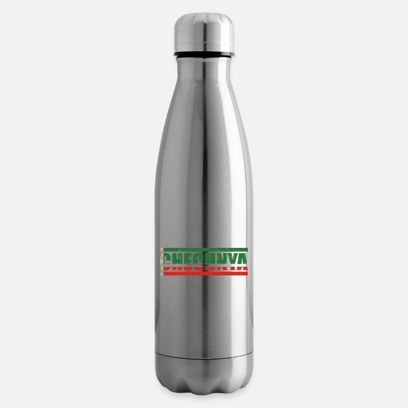 Tschetschenien - Isolierflasche - Lightsilver