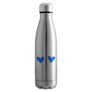 L’amour est amoureux mariage homsexuel LGBTQ - Bouteille isotherme - argent clair - Droite
