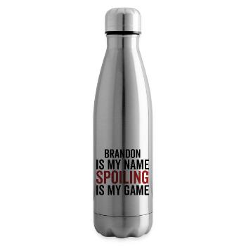 Brandon ist mein Name Spoiling ist mein Spiel - Isolierflasche - Lightsilver - Rechts