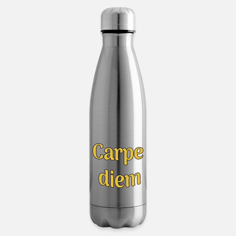 Carpe diem - Isolierflasche - Lightsilver