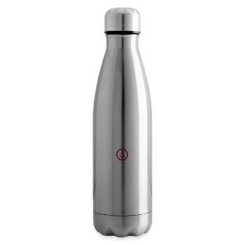 Cuxhaven roter Anker - Isolierflasche - Lightsilver - Rechts