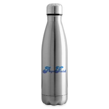 Agefluid (en anglais seulement) - Bouteille isotherme - argent clair - Droite