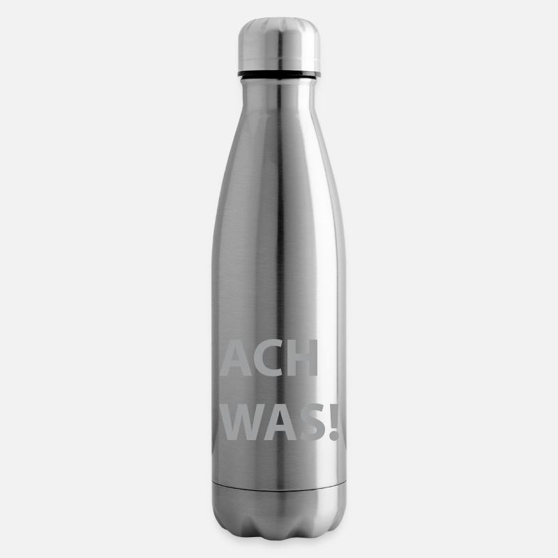 ACH WAS! - Isolierflasche - Lightsilver