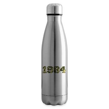 Cadeau d’anniversaire 1984 Vintage 1984 Army - Bouteille isotherme - argent clair - Droite