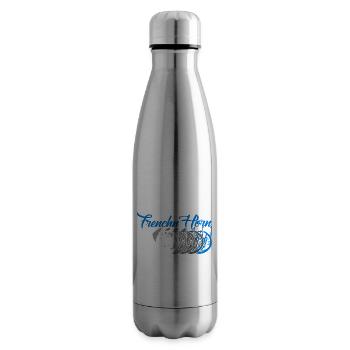 Funny French Horn - Insulated Water Bottle - silver - Right