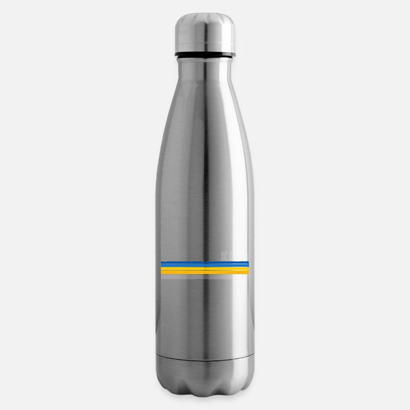 Stolz darauf, Kiew zu lieben - Feiern Sie das ukrainische Erbe - Isolierflasche - Lightsilver