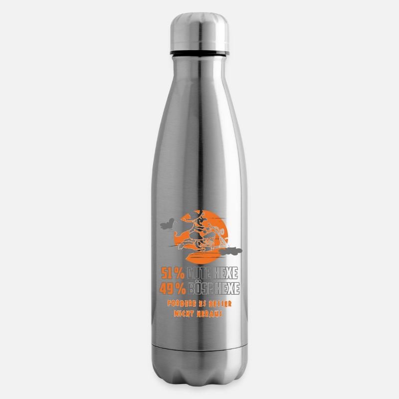 Gute Hexe Böse Hexe - Isolierflasche - Lightsilver