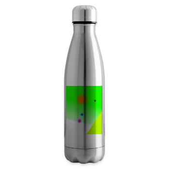 Abstrakt - Isolierflasche - Lightsilver - Rechts