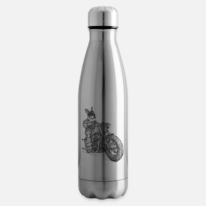 Bunnyrider - Isolierflasche - Lightsilver