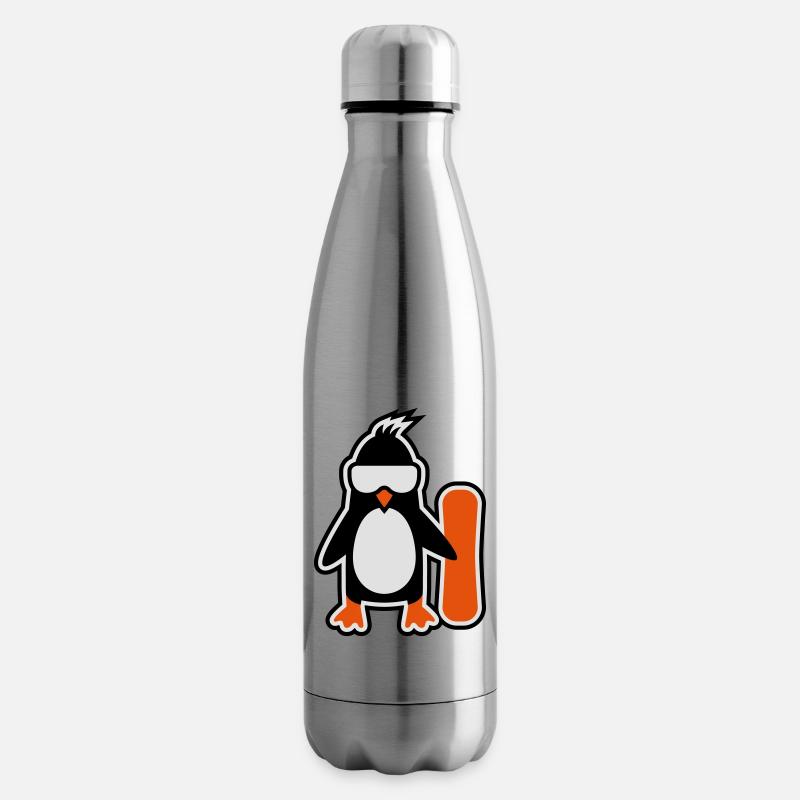 penguin - Isolierflasche - Lightsilver