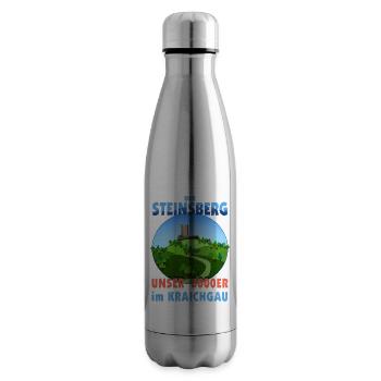 Steinsberg Kraichgau Sinsheim Baden Nordbaden - Isolierflasche - Lightsilver - Rechts