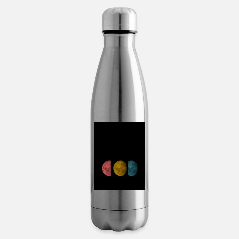 Lune - Bouteille isotherme - argent clair