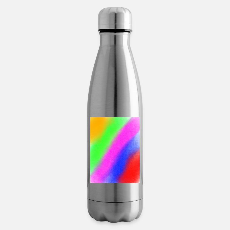 Peace and love - Isolierflasche - Lightsilver