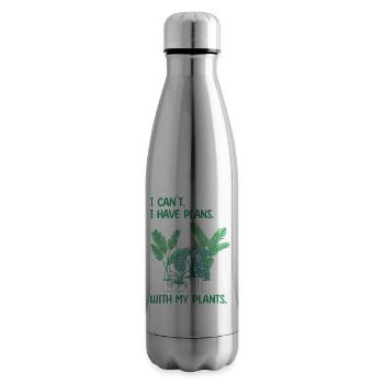 Plantes d’intérieur - Bouteille isotherme - argent clair - Droite