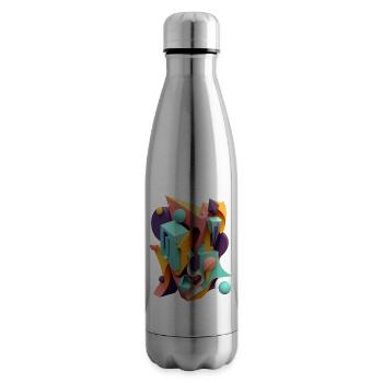 3D - Isolierflasche - Lightsilver - Rechts