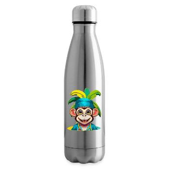 Affen-Doktor - Isolierflasche - Lightsilver - Rechts