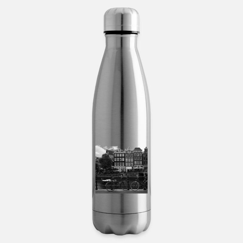 Amsterdam - Bouteille isotherme - argent clair