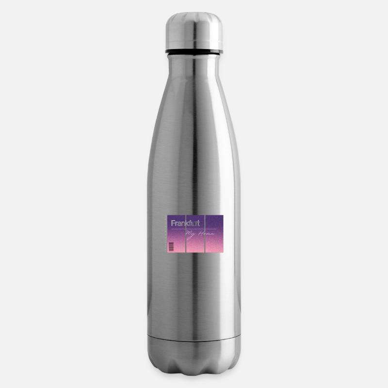 Frankfurt my Home, GPS Daten - Isolierflasche - Lightsilver