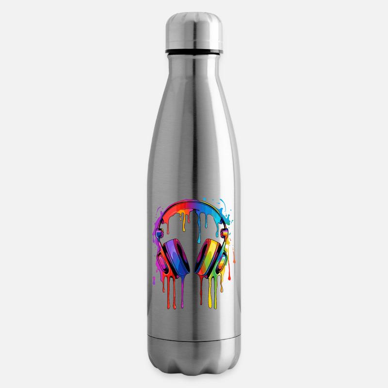 Musik - Isolierflasche - Lightsilver